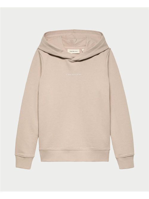 Sweat à capuche Calvin Klein avec imprimé au dos CALVIN KLEIN | IB0IB02383PA8